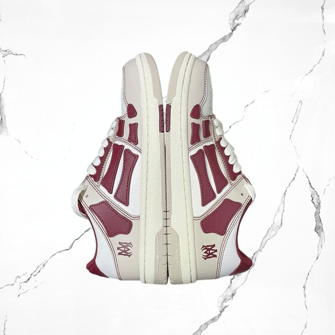 Amiri Varsity Skel Top Low Deep Red (De Uso) - Urban Utility