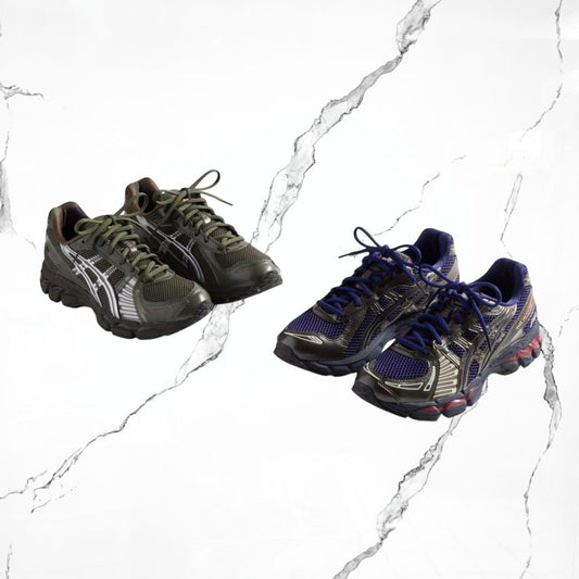 Asics Gel - Kayano 12.1 Kith Marvel vs. Capcom Captain America vs. Guile Sealed Box - Urban Utility