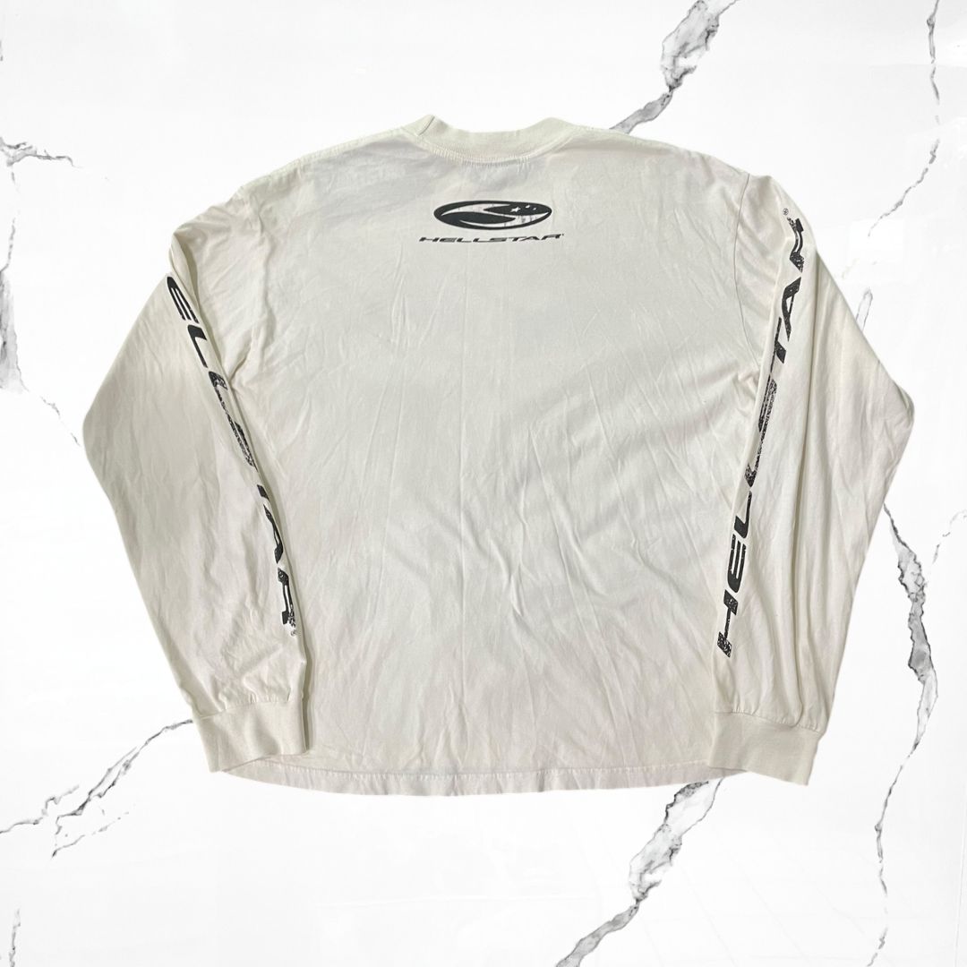 Hellstar White Long Sleeve - Urban Utility
