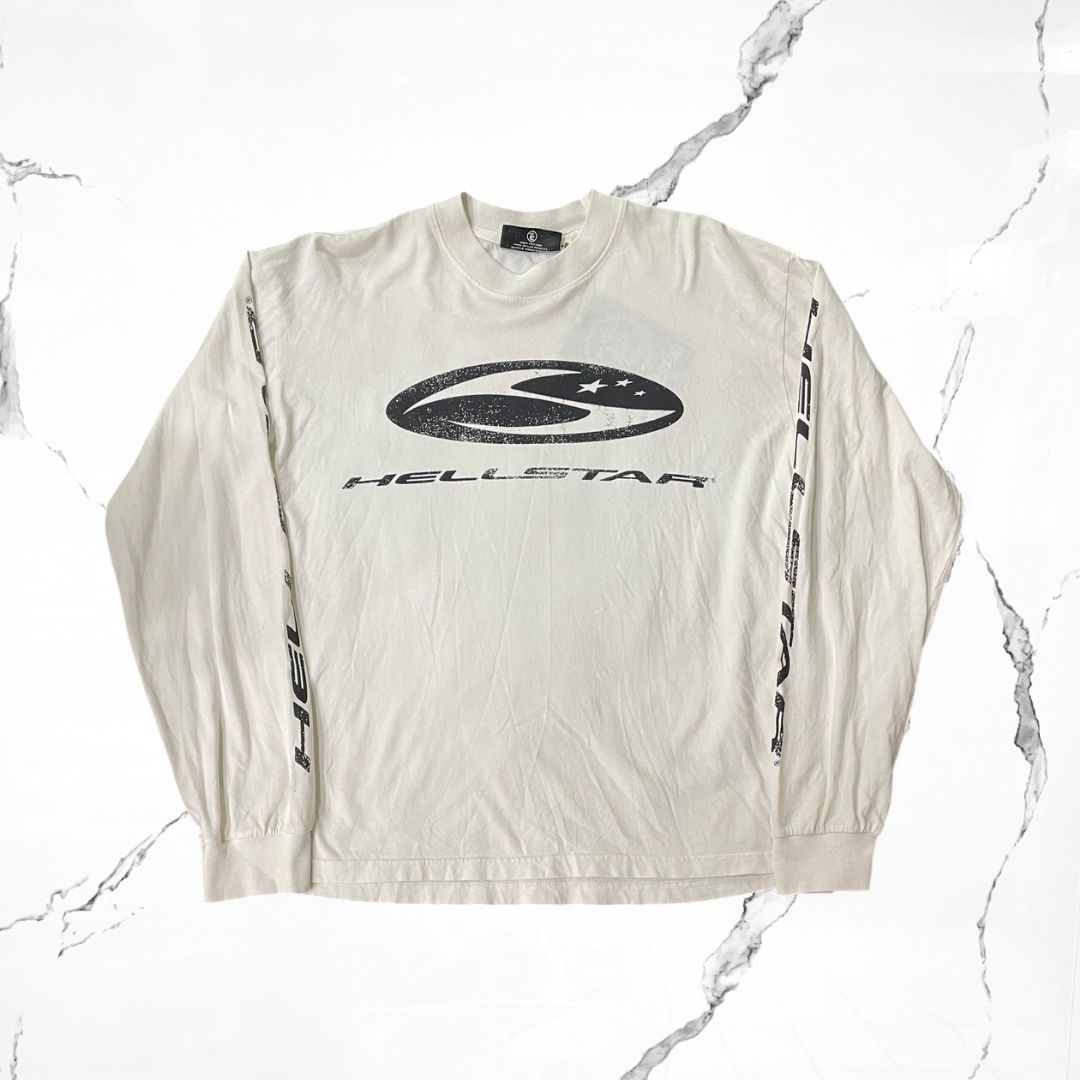 Hellstar White Long Sleeve - Urban Utility