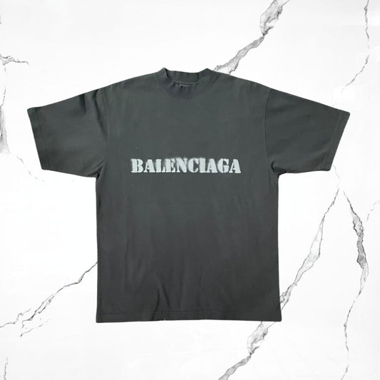 Balenciaga Stencil Type T-shirt - Urban Utility