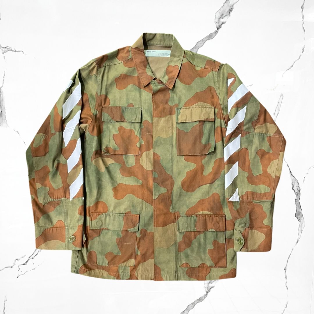 Off White c/o Virgil Abloh Camo Jacket - Urban Utility