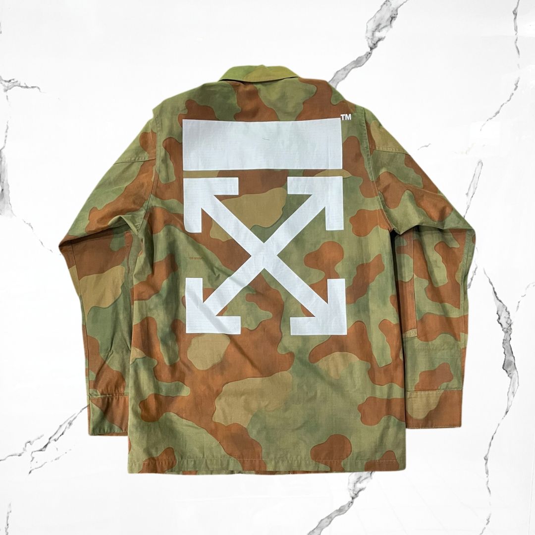 Off White c/o Virgil Abloh Camo Jacket - Urban Utility