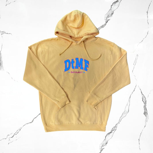 Bad Bunny DTMF World Tour Yellow Hoodie - Urban Utility