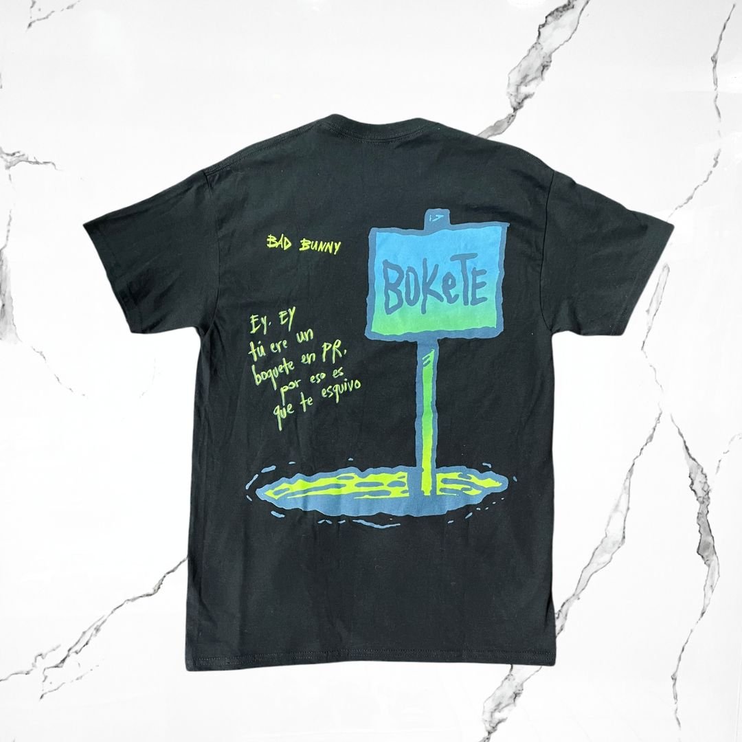 Bad Bunny DTMF World Tour Bokete T-shirt - Urban Utility