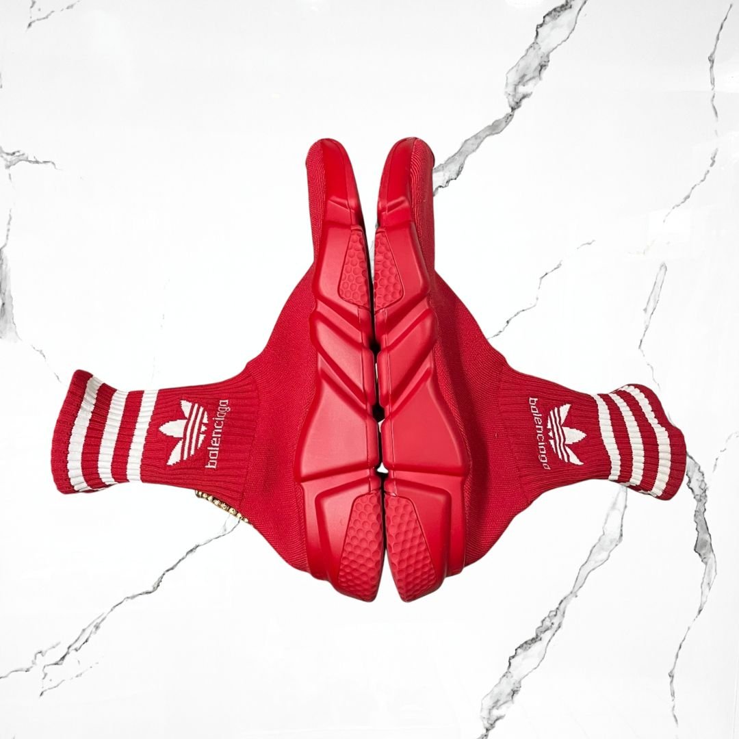 Balenciaga x Adidas Speed High Red White (De Uso) - Urban Utility
