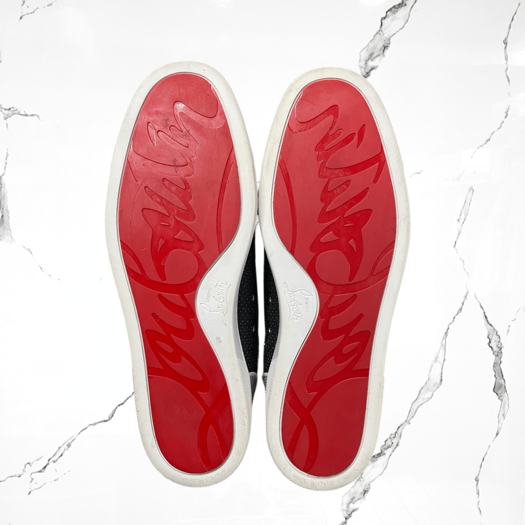 Christian Louboutin Lou Spikes Orlato Flat Version Multi (De Uso) - Urban Utility