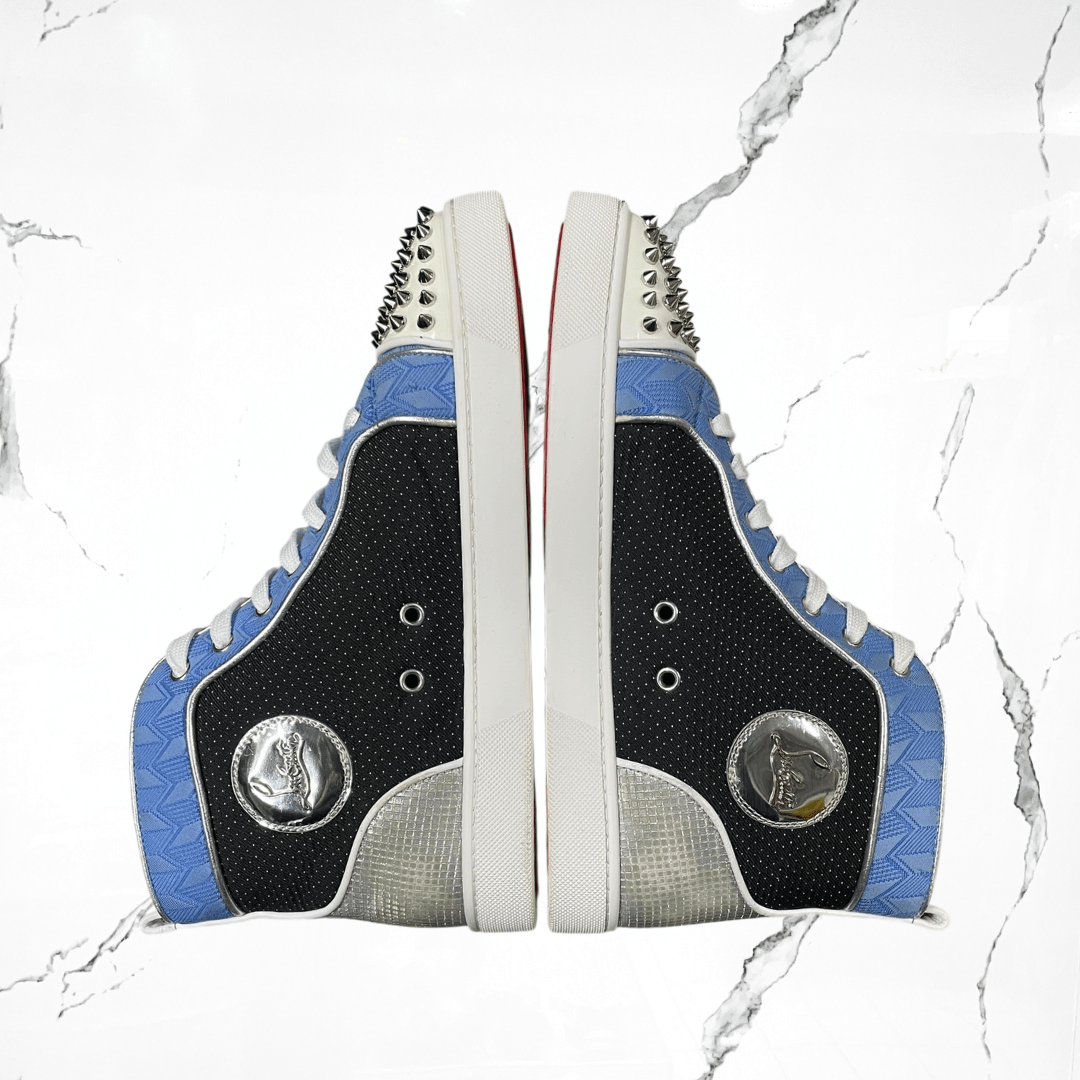 Christian Louboutin Lou Spikes Orlato Flat Version Multi (De Uso) - Urban Utility