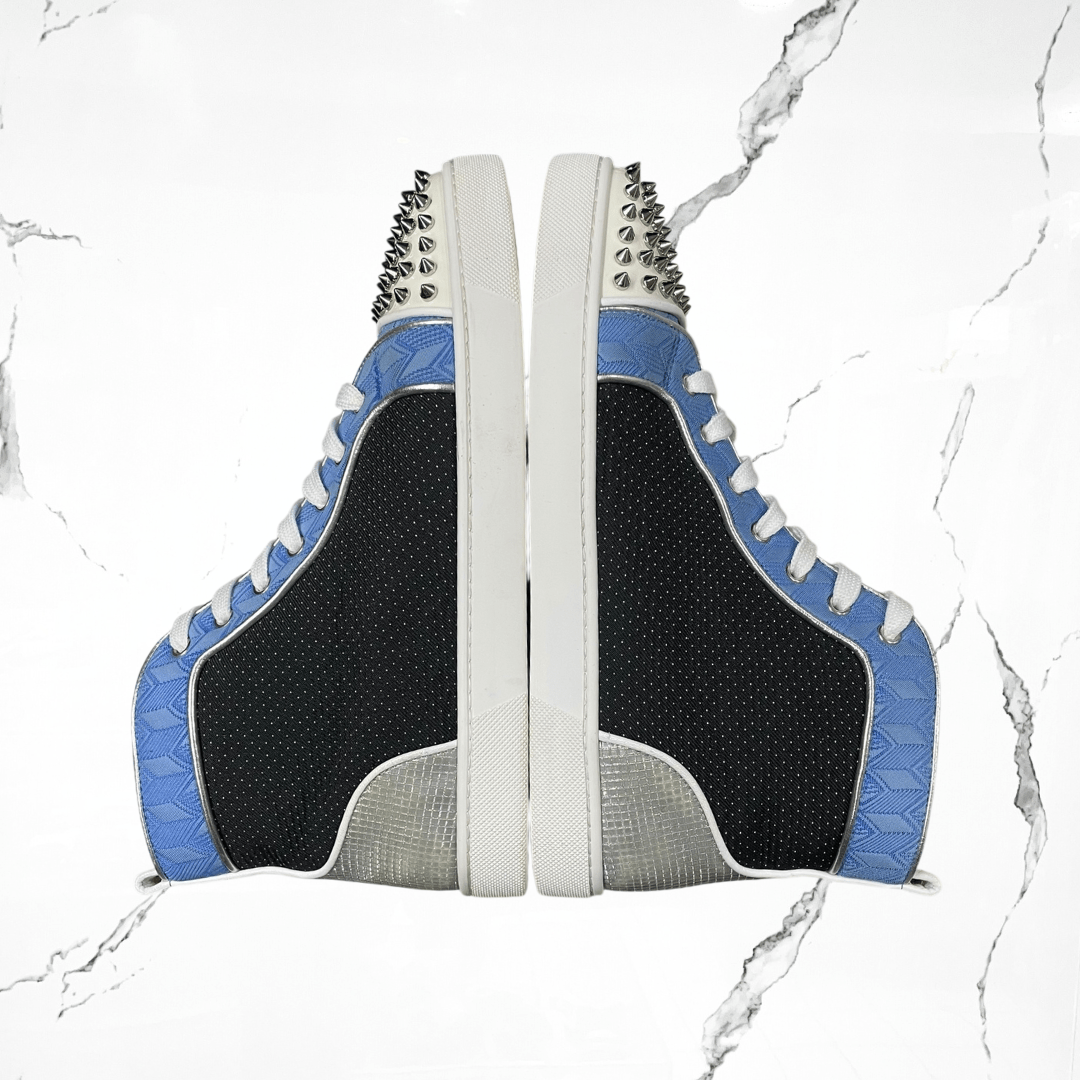 Christian Louboutin Lou Spikes Orlato Flat Version Multi (De Uso) - Urban Utility