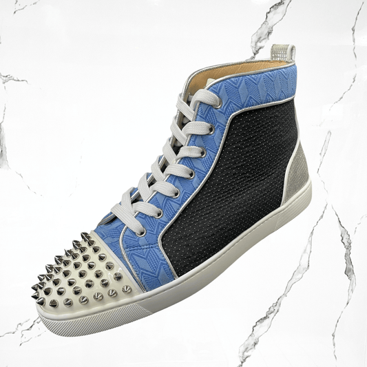 Christian Louboutin Lou Spikes Orlato Flat Version Multi (De Uso) - Urban Utility