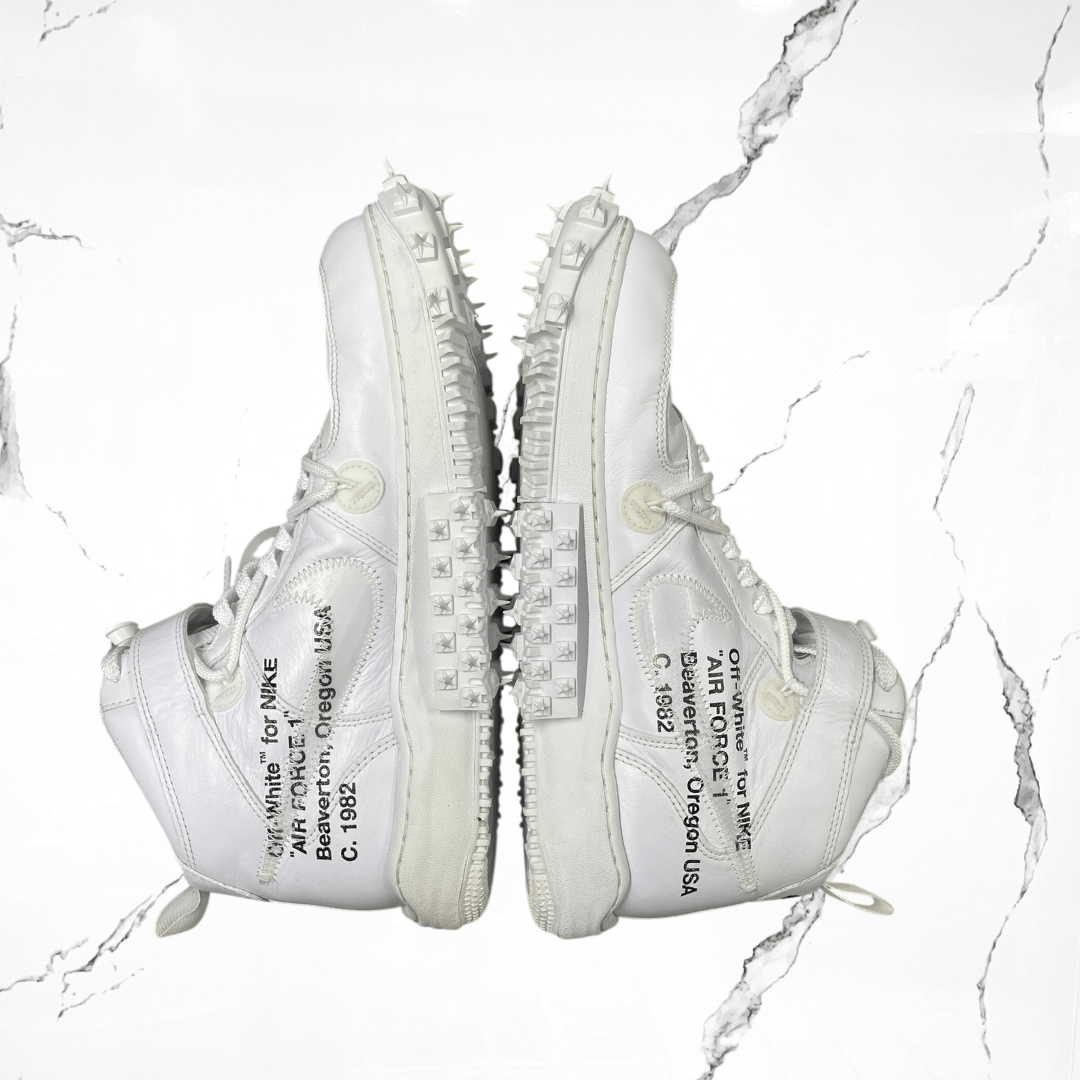 Air Force 1 Mid Off - White Graffiti White (De Uso) - Urban Utility