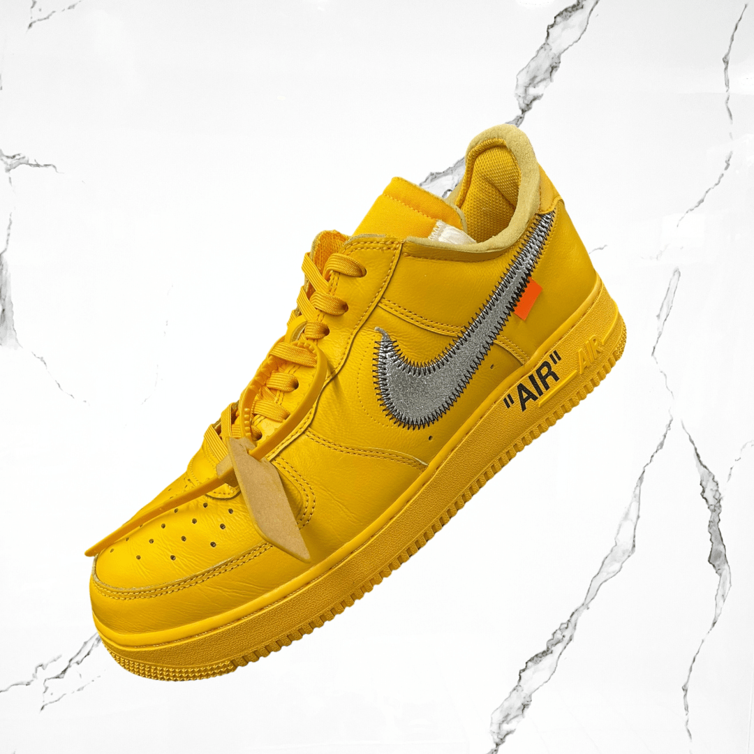 Nike Air Force 1 Low Off - White ICA University Gold (De Uso) - Urban Utility