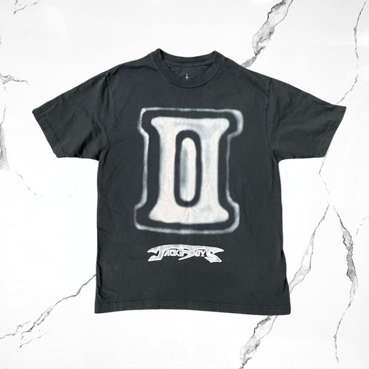 Cactus Jack Travis Scott Pack B2 Jackboys 2 Album Black T-Shirt