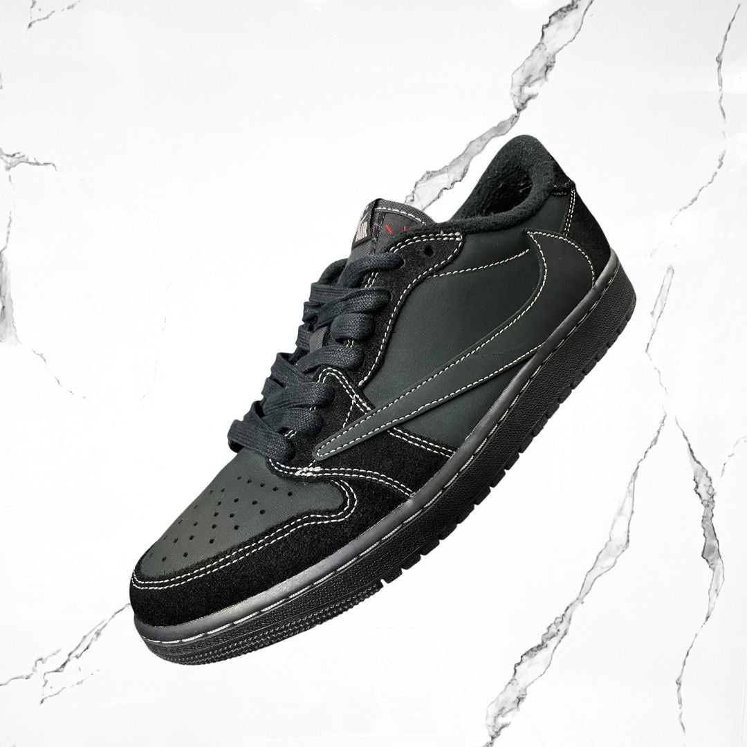 Jordan 1 Low Travis Scott Black Phantom (De Uso)