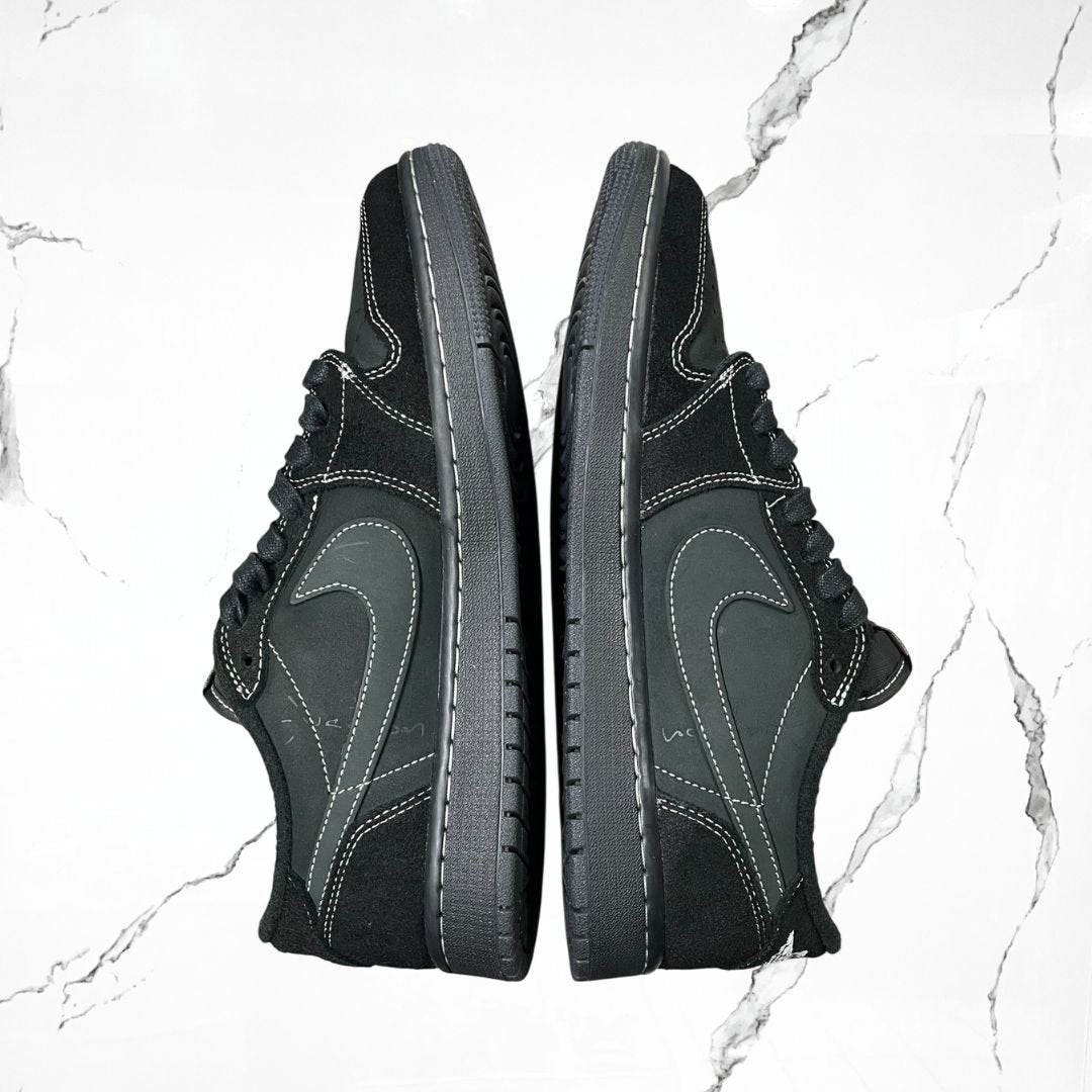 Jordan 1 Low Travis Scott Black Phantom (De Uso)