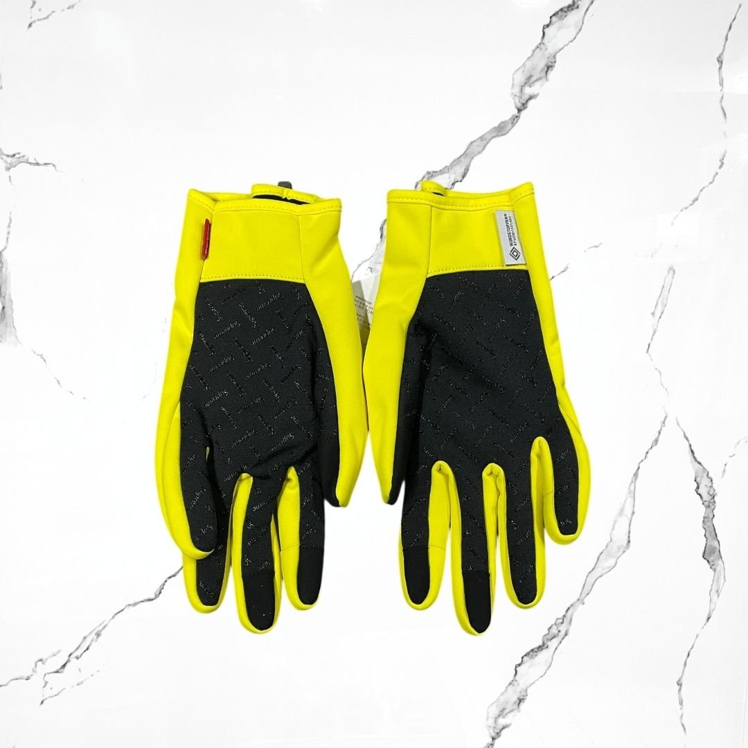 Supreme Zip Gloves Windstopper Yellow – Urban Utility