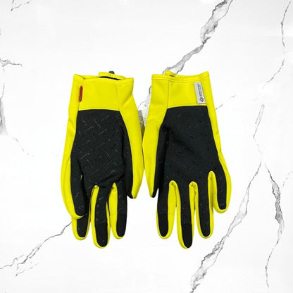 Supreme Zip Gloves Windstopper Yellow - Urban Utility