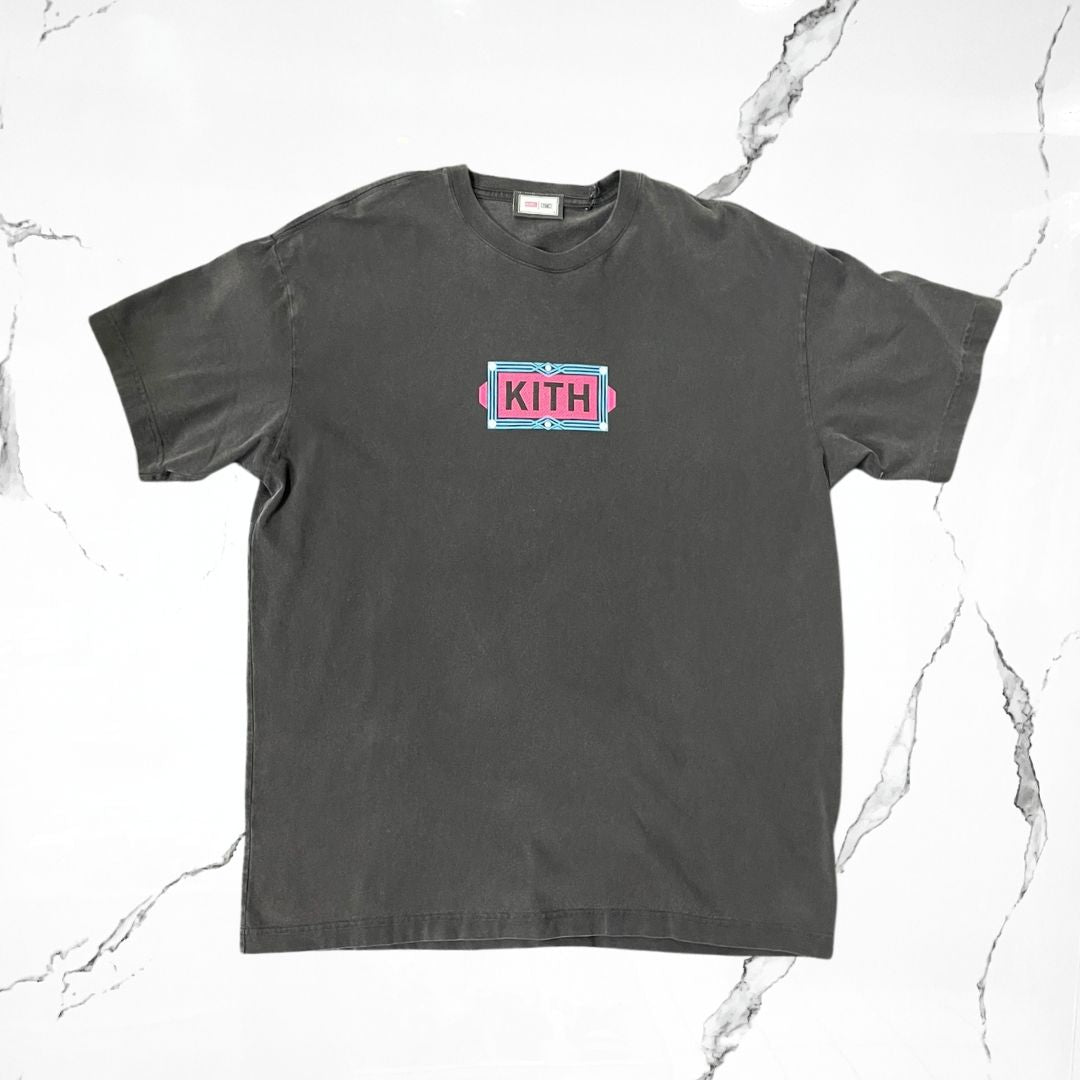 Kith x Marvel Galactus Vintage Black T-Shirt - Urban Utility