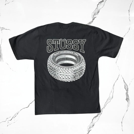 Stussy Tough Tread Black T-Shirt - Urban Utility