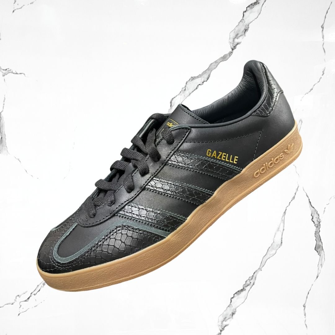 Adidas Gazelle Indoor Core Black Snakeskin - Urban Utility