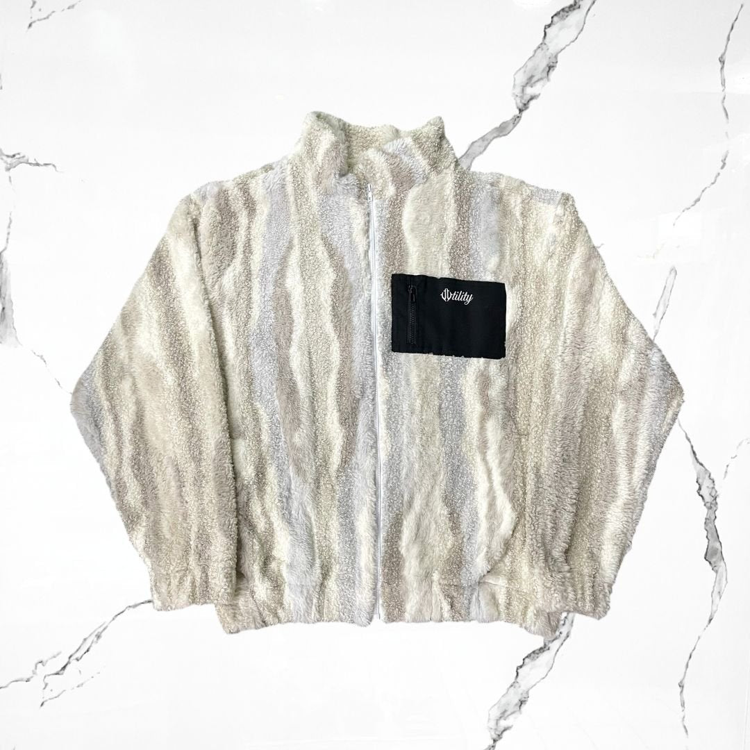 Urban Utility Blueberry Pie Sherpa Jacket - Urban Utility