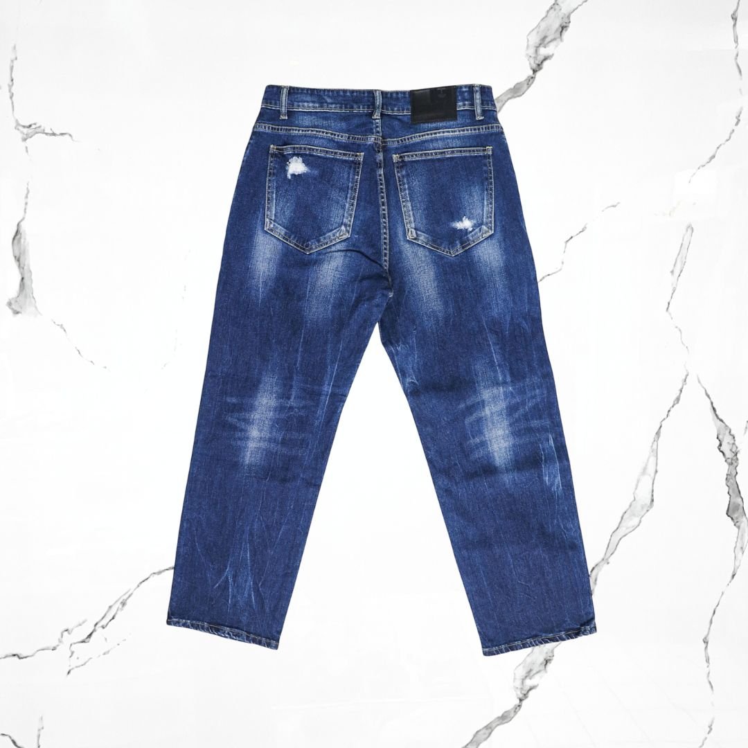 Highest G Straight Stonewash Jeans - Urban Utility