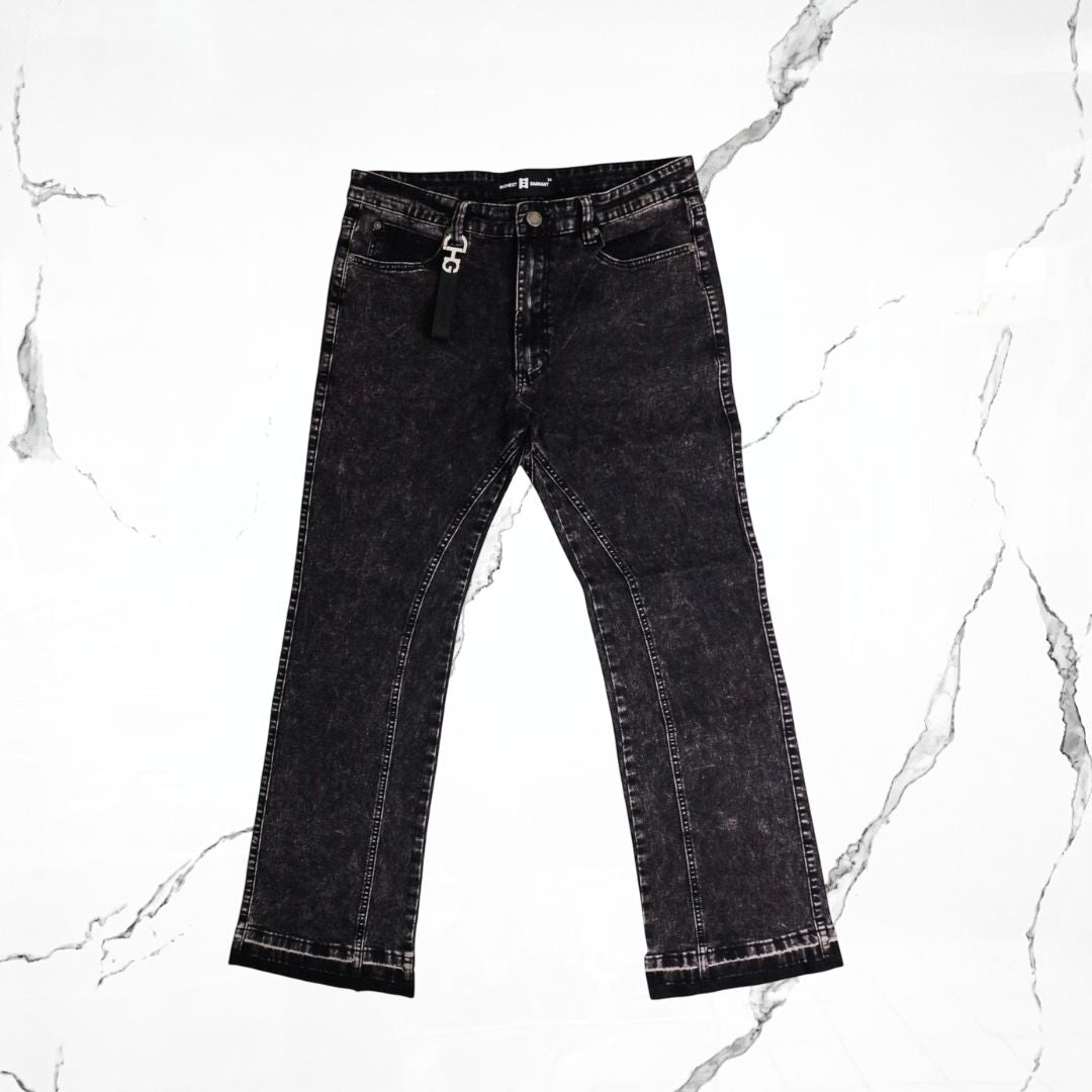 Highet G Gray Flared Jeans - Urban Utility