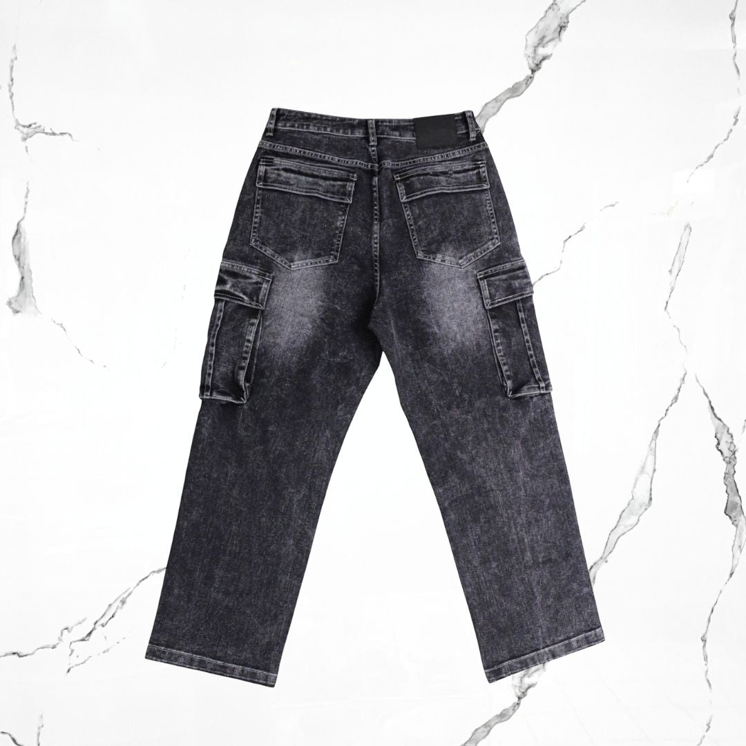 Highest G Baggy Gray Cargo - Urban Utility