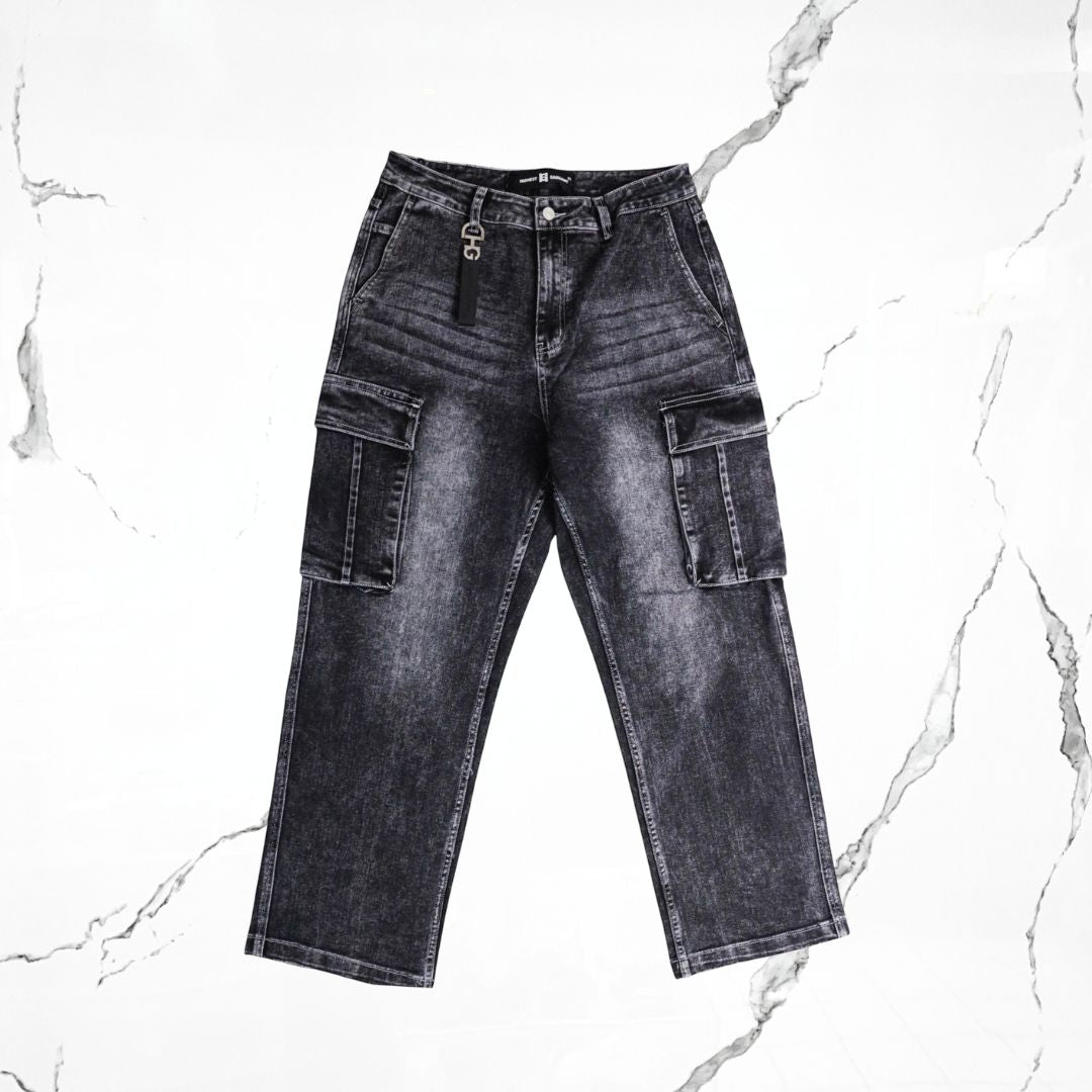 Highest G Baggy Gray Cargo - Urban Utility