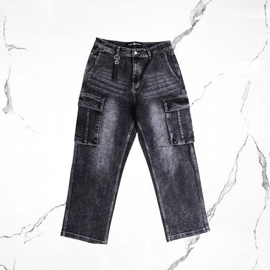 Highest G Baggy Gray Cargo - Urban Utility