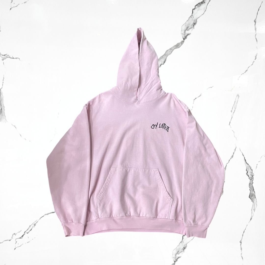 Warren Lotas Crying Reaper Pink Hoodie (De Uso) - Urban Utility