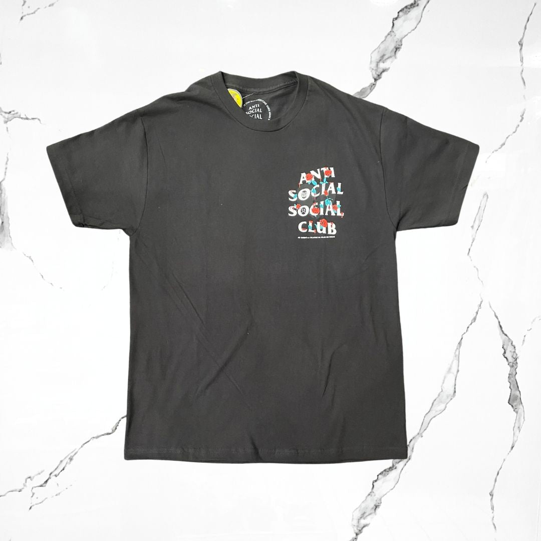 Anti Social Social Club x Sad Boyz Rosas Black T-Shirt - Urban Utility