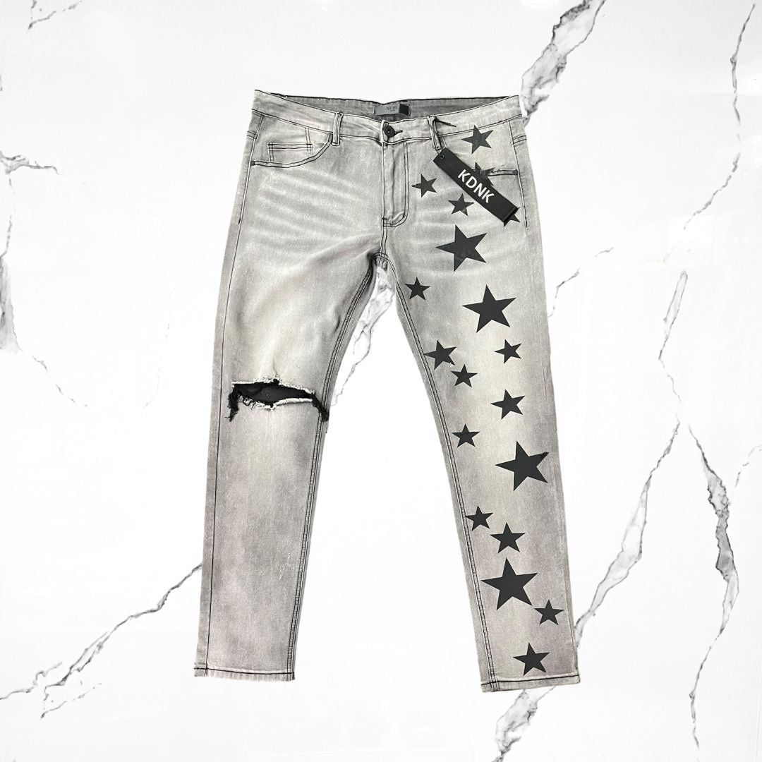 KDNK Grey Jeans - Urban Utility