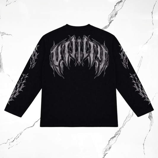 Urban Utility Waffle Chains Longsleeve Black - Urban Utility
