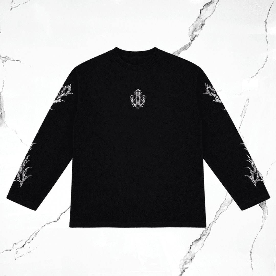 Urban Utility Waffle Chains Longsleeve Black - Urban Utility