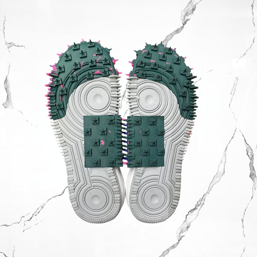 Nike Air Force 1 Mid Off - White White (De Uso) - Urban Utility