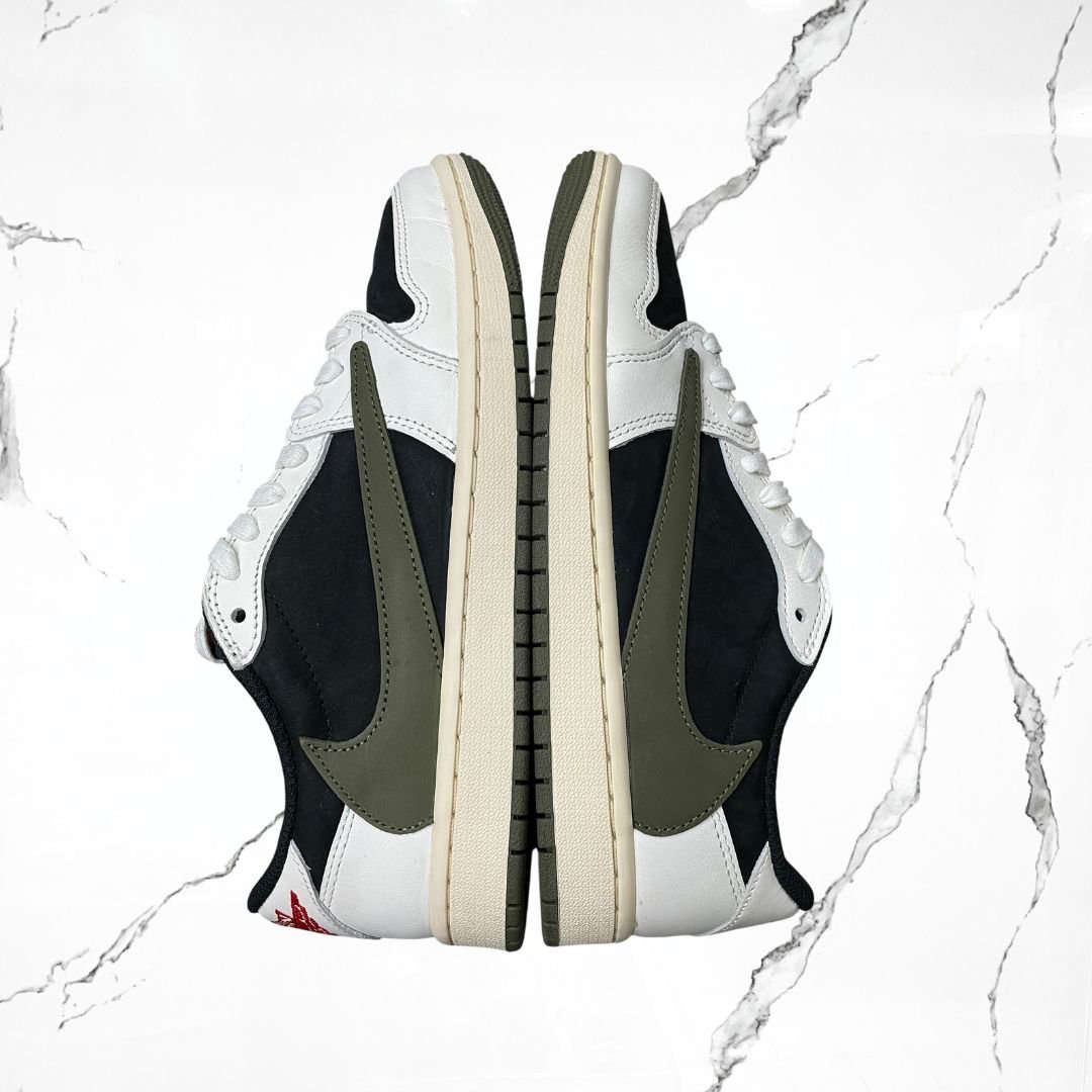 Jordan 1 Low OG Travis Scott Olive (W) (De Uso)