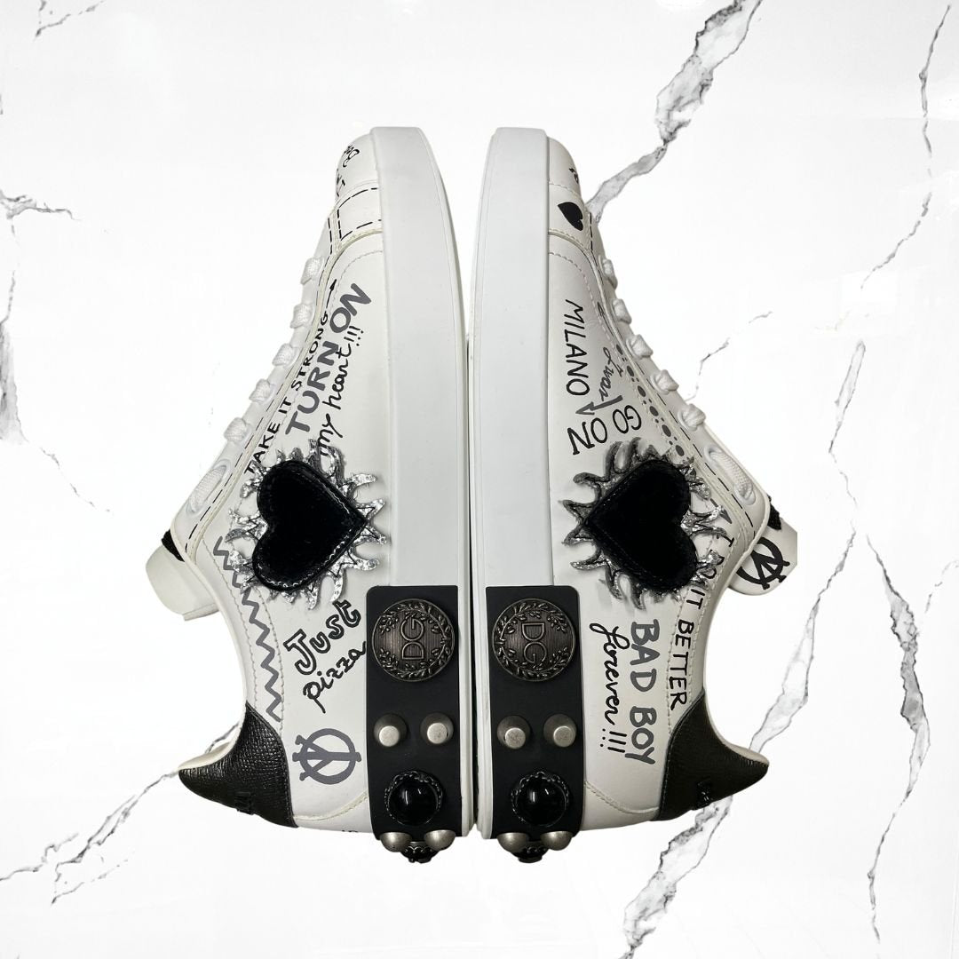 Dolce Gabbana Portofino White Black Grey (De Uso) - Urban Utility