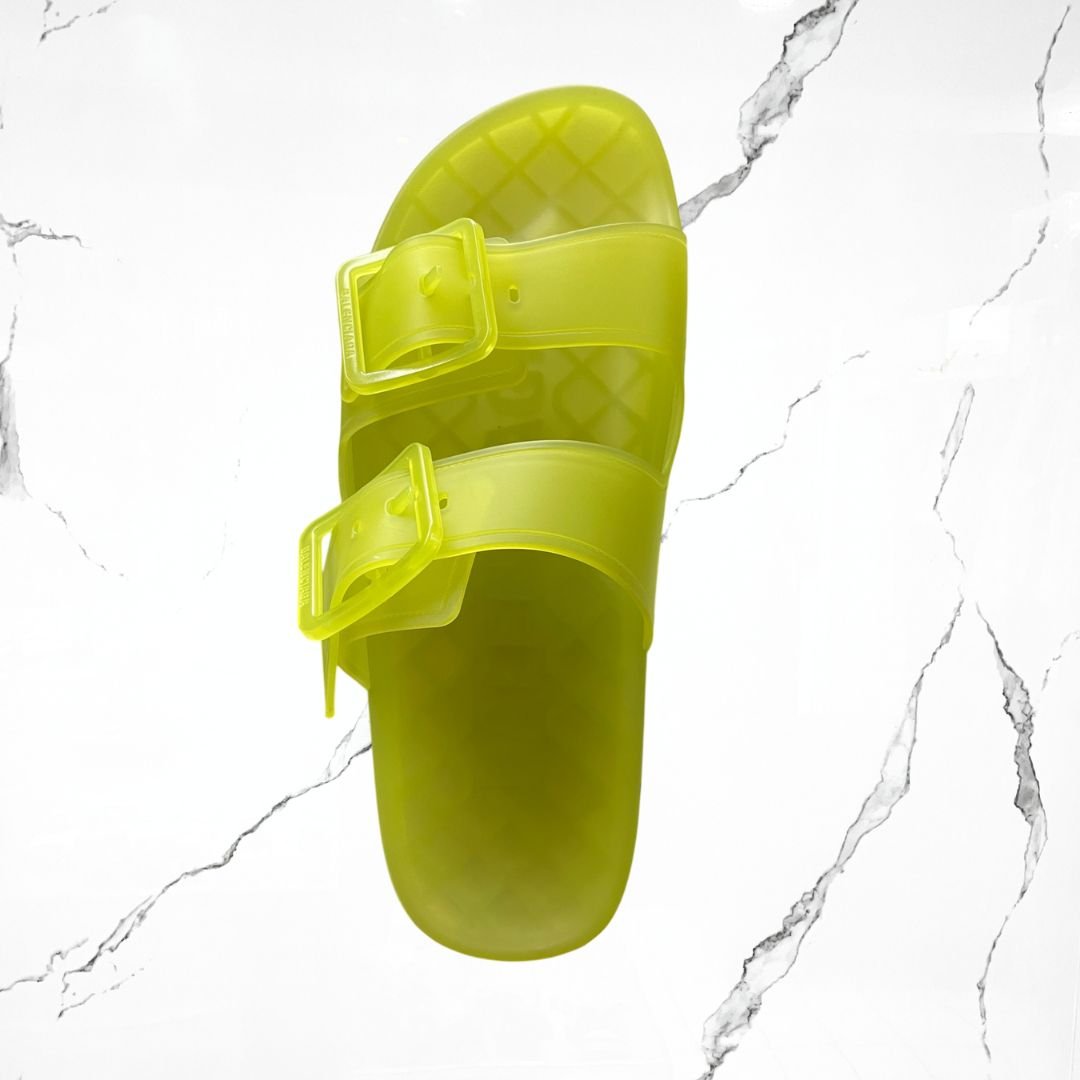 Balenciaga Flip Flops Mallorca Fluo Yellow - Urban Utility