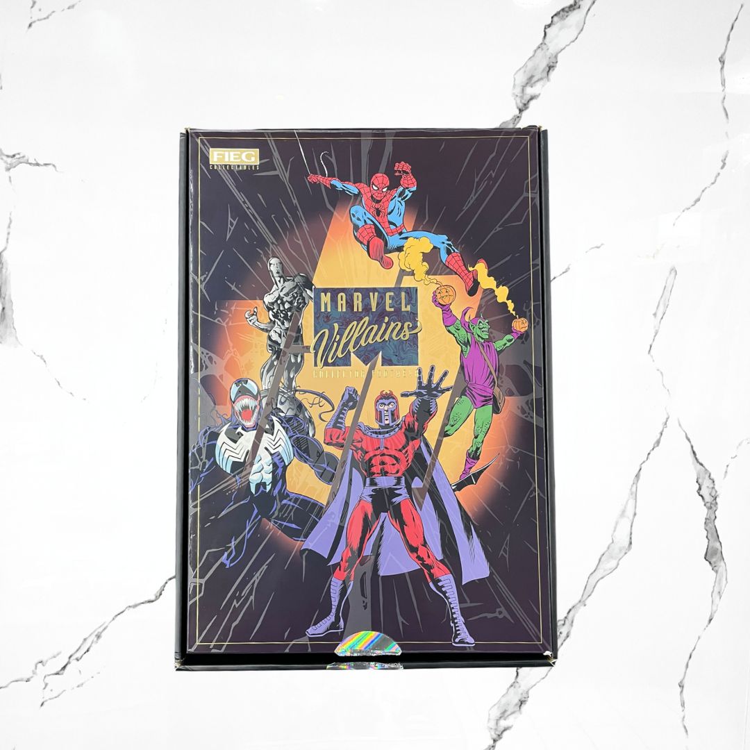 Asics Gel-1130 Kith Marvel Villains Magneto Sealed Box (Comic Included)
