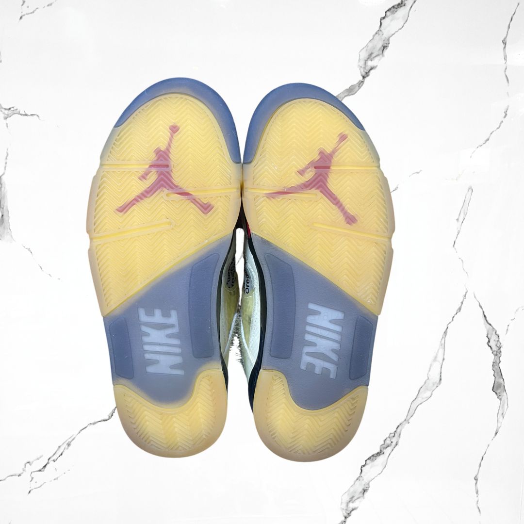 Jordan 5	Off-White Sail (De uso)