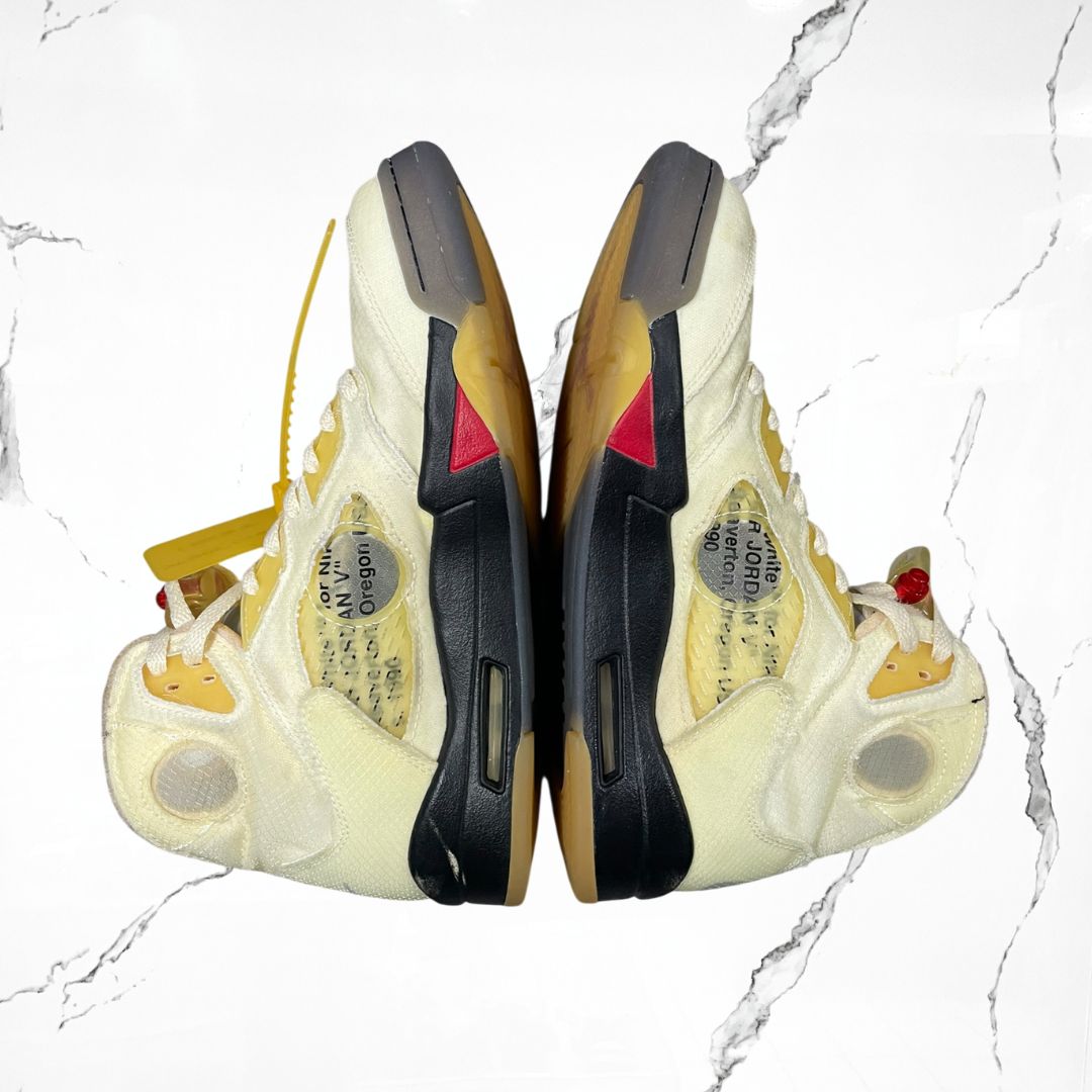 Jordan 5	Off-White Sail (De uso)