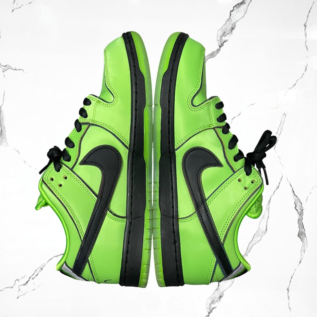 Dunk SB Low The Powerpuff Girls Buttercup (De Uso) - Urban Utility