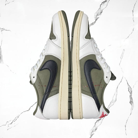 Jordan 1 Low OG Travis Scott Medium Olive (De Uso) - Urban Utility