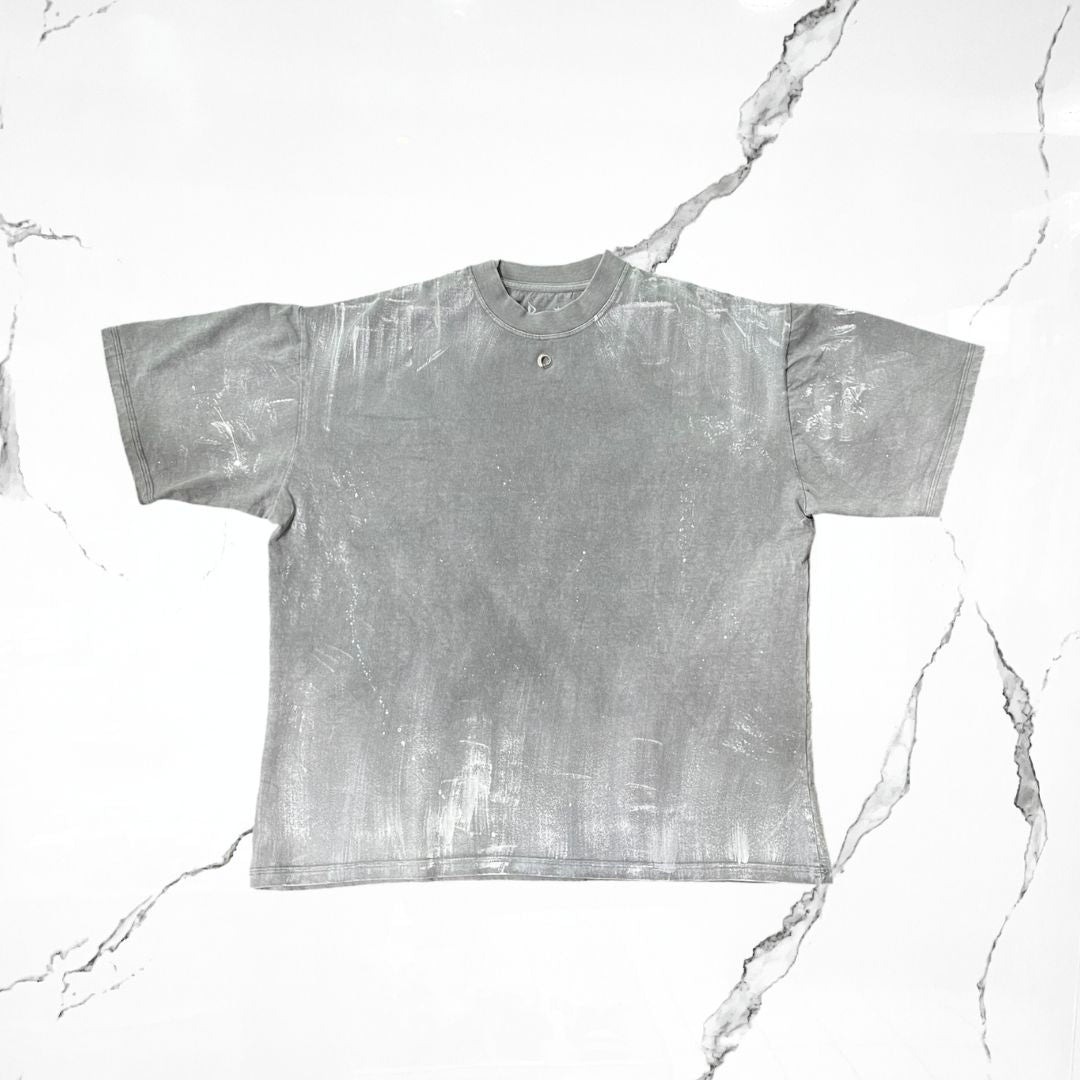 Perpetua Spike Love Light Grey Pigment T-shirt - Urban Utility