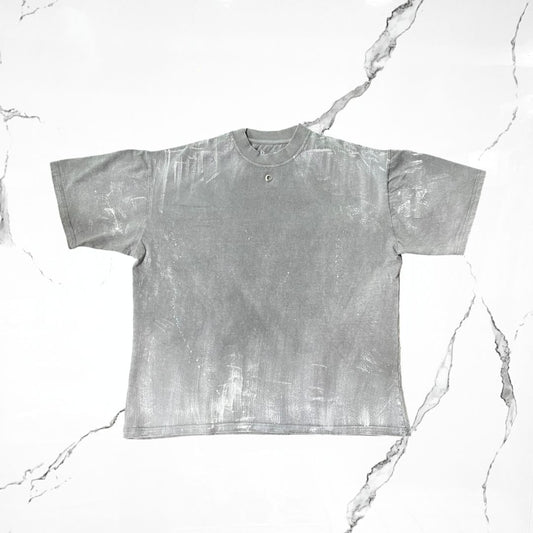 Perpetua Spike Love Light Grey Pigment T-shirt - Urban Utility