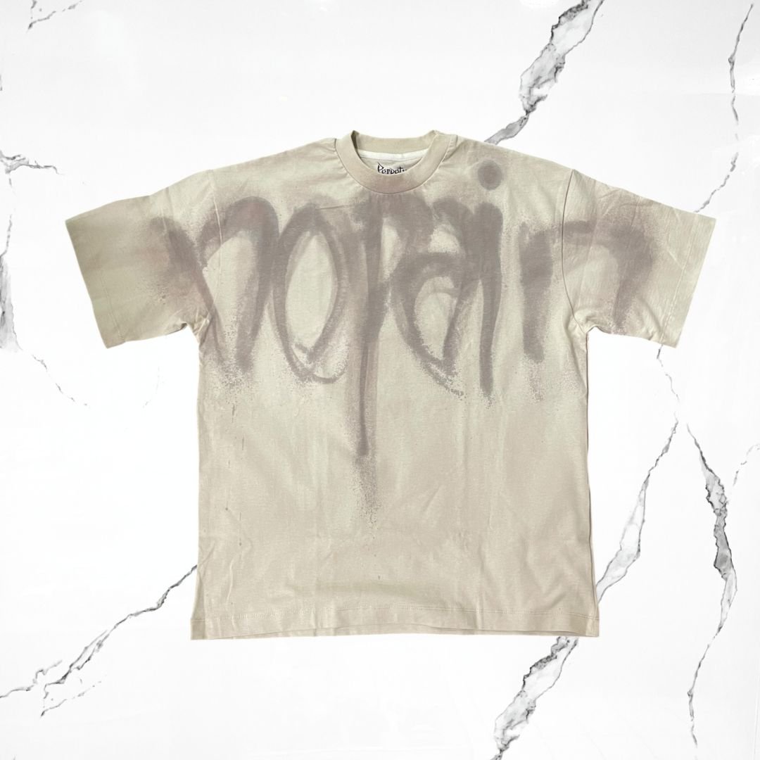Perpetua No pain No gain Beige T-shirt - Urban Utility