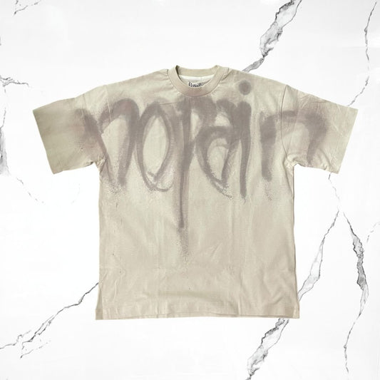 Perpetua No pain No gain Beige T-shirt - Urban Utility