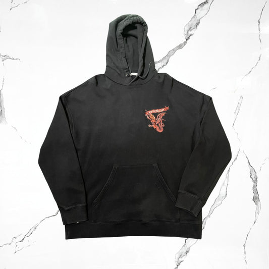 Givenchy Mermaid Dragon Black Hoodie (De Uso) - Urban Utility