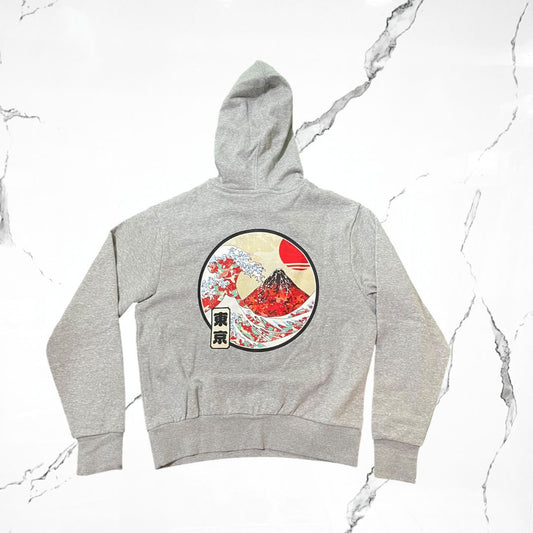 Adidas Fuji Tokyo Grey Hoodie - Urban Utility